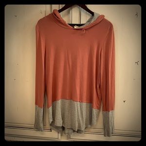 Cute hooded comfy top